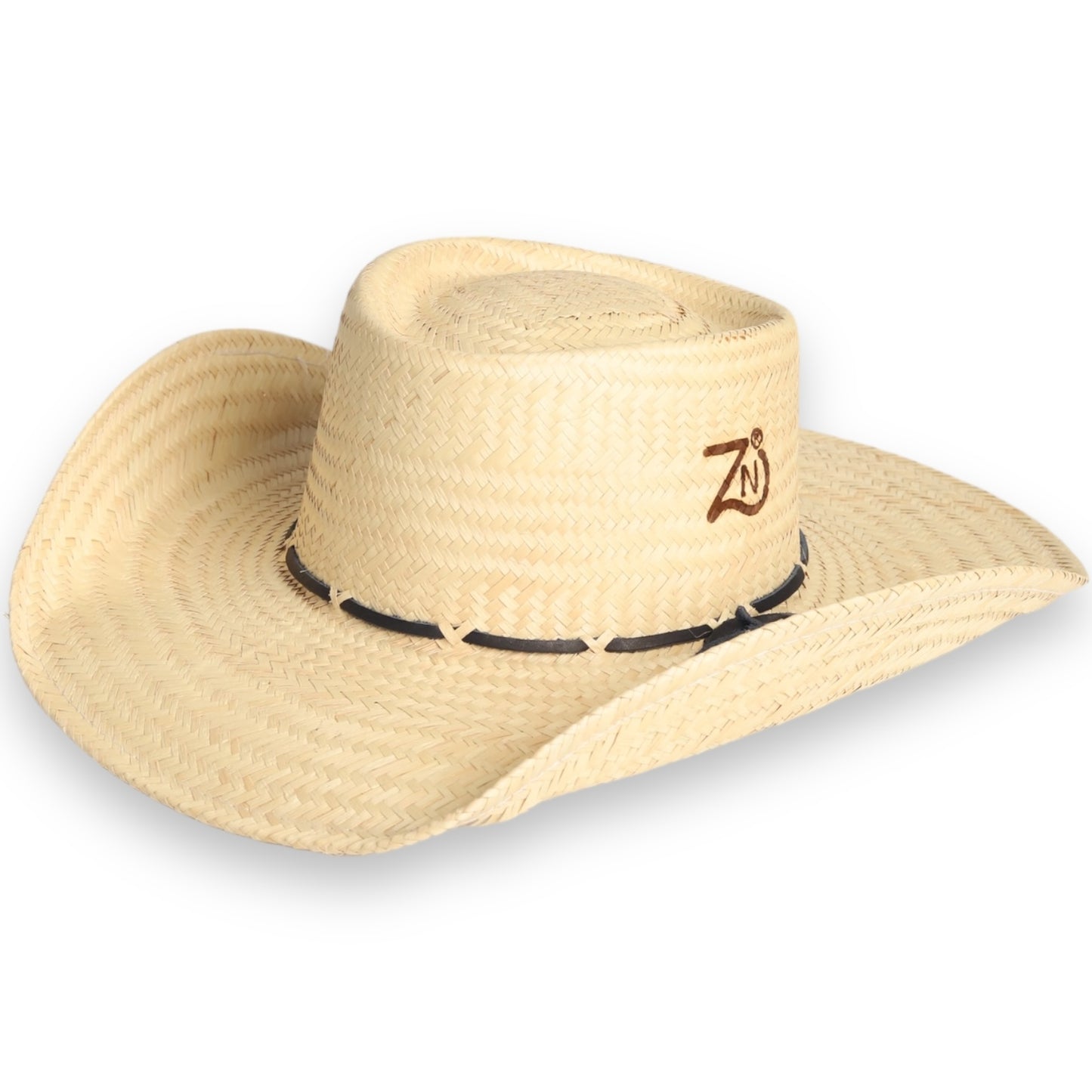 Chapéu de palha ''ZN'' (Tira Preta)