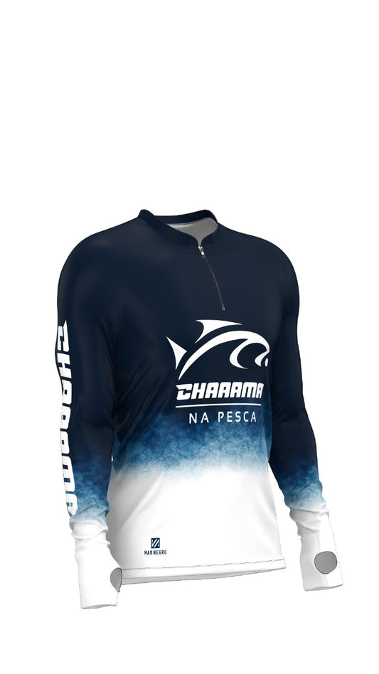 CAMISETA MASCULINO - MAR PROFUNDO AZUL MARINHO DEGRADÊ