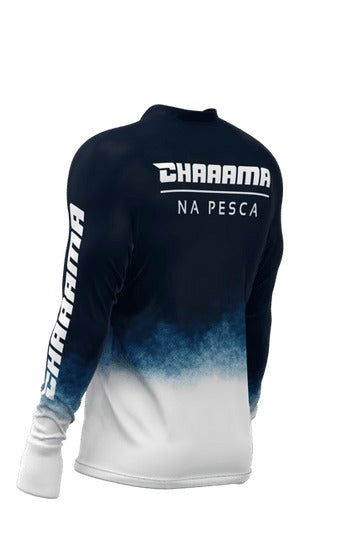 CAMISETA MASCULINO - MAR PROFUNDO AZUL MARINHO DEGRADÊ