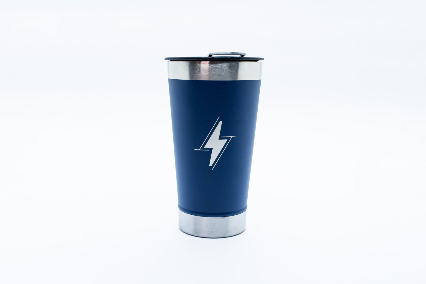 COPO TÉRMICO 500ML COM TAMPA E ABRIDOR - COR AZUL