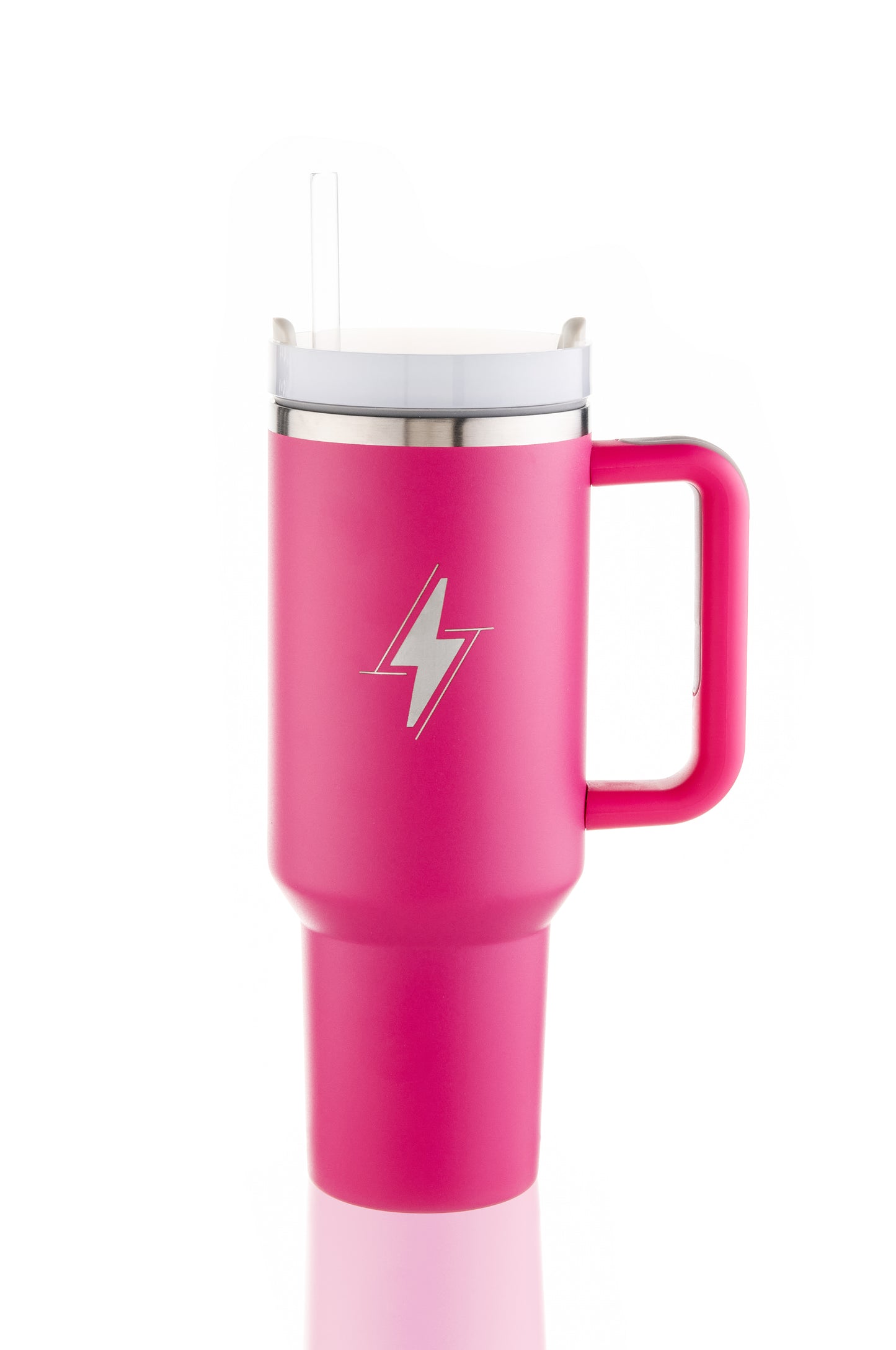 CANECA TÉRMICA 1.2LT - COM TAMPA E CANUDO - COR PINK
